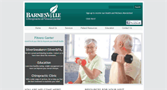 Desktop Screenshot of barnesvillechiro.com