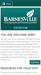 Mobile Screenshot of barnesvillechiro.com